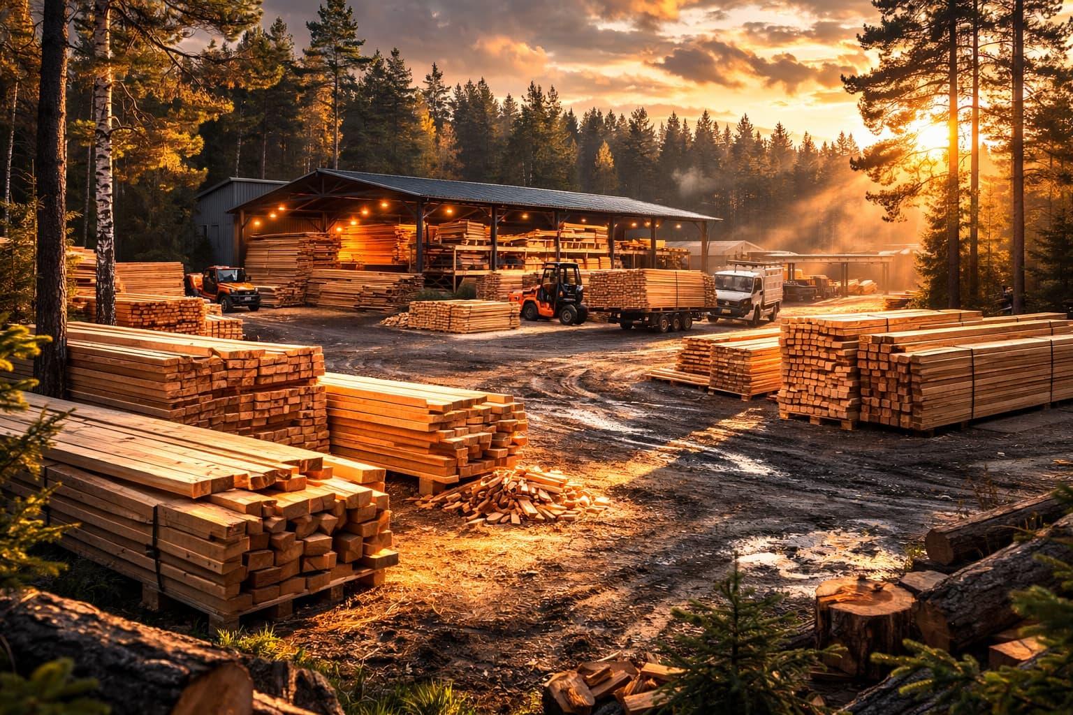 Лесопилка ПилоРус — производство пиломатериалов