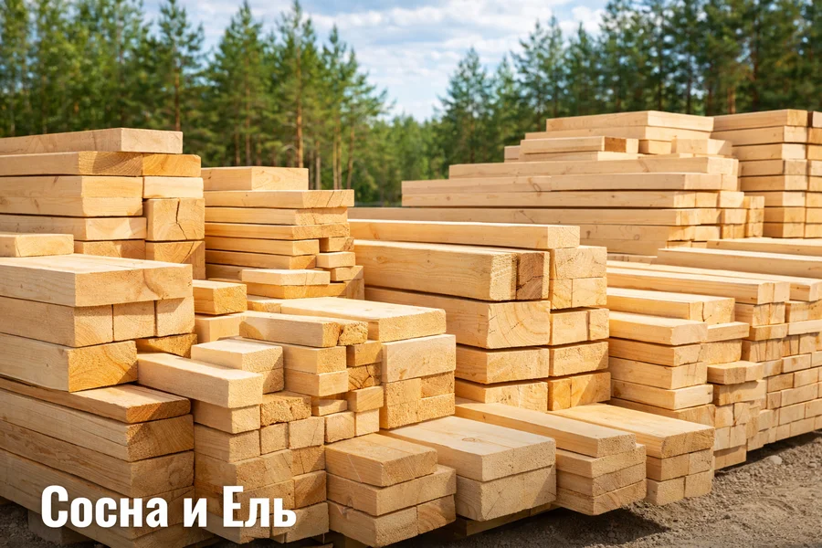 Сосна и Ель